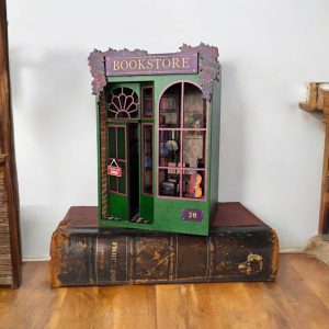 Kitap Dükkanı Book Nook - Kitap Köşesi DIY Kendin Yap